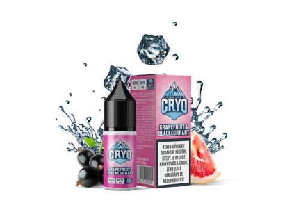 Infamous Cryo Grapefruit & Blackcurrant (Ledový grapefruit a černý rybíz) 10ml intenzita nikotinu 20mg