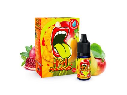 Příchuť Big Mouth: High Mango (Mango s hruškou a granátovým jablkem) objem 10ml