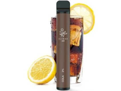 Elf Bar 600 elektronická cigareta 20mg Cola