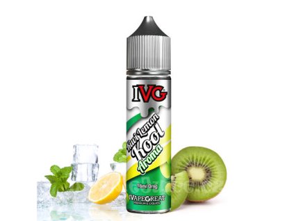Příchuť IVG S&V: Menthol Kiwi Lemon Kool (Kiwi a citron s mentolem) objem 18ml