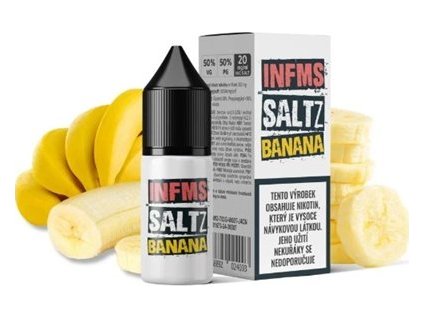 E-liquid Infamous Saltz Banana 10ml - 20mg