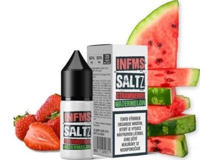 E-liquid Infamous Saltz Strawberry Watermelon 10ml - 20mg