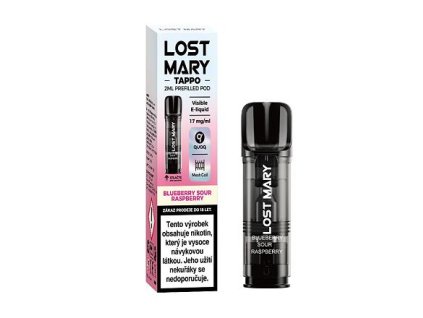 Lost Mary TAPPO předplněná kapsle (Blueberry Sour Raspberry) 1ks intenzita nikotinu 17mg
