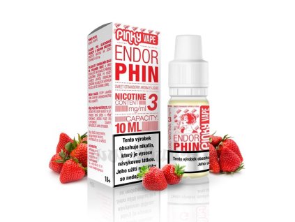 E-liquid Pinky Vape Endorphin (Jahoda) 10ml