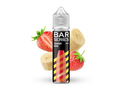 Příchuť Bar Series S&V: Strawberry Banana (Jahoda a banán) objem 10ml