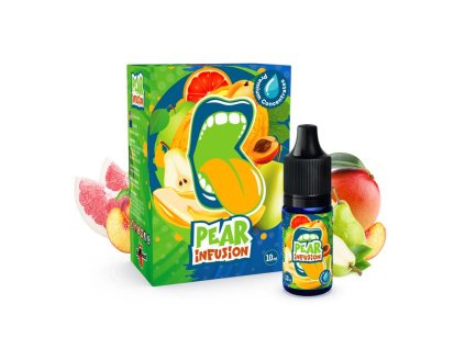 Příchuť Big Mouth: Pear Infusion (Hruška, mango, grapefruit, broskev) objem 10ml