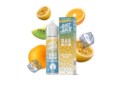 Příchuť Just Juice Bar Range S&V: Kiwi Passion Orange (Kiwi, marakuja a pomeranč) objem 10ml