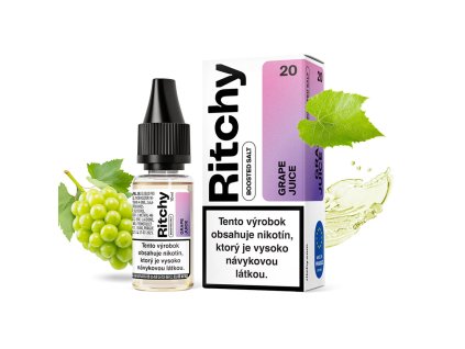 Ritchy Salt Grape Juice (Hroznové víno) 10ml (Síla nikotinu 10mg)
