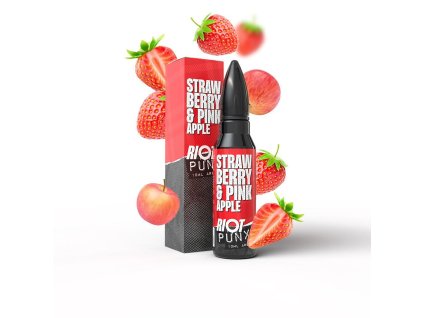 Příchuť Riot Squad PUNX S&V: Jahoda & růžové jablko objem 10ml (Objem 10ml)