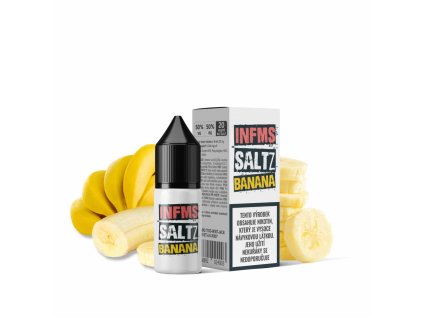 Infamous Saltz Banana (Banán) 10ml intenzita nikotinu 20mg