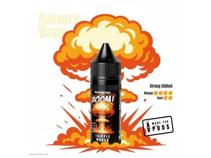 Příchuť Adam's Vape Boom S&V: Tripple Mango (Mangový mix) objem 5,0ml