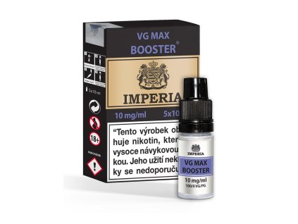 Imperia VG Max Booster (100VG/0PG) 5x10ml (Intenzita nikotinu 15mg)