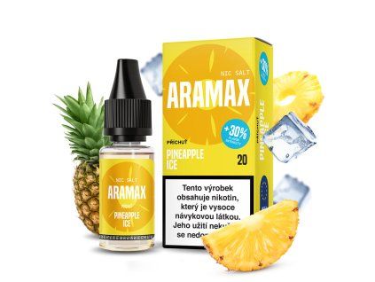 Aramax Salt Pineapple Ice (Ledový ananas) 10ml