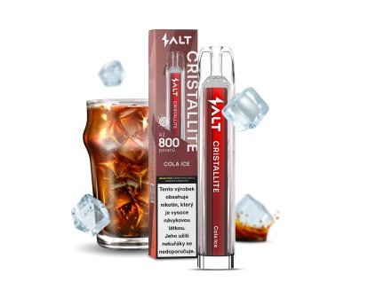 Salt Cristallite Disposable Pod Kit (Cola Ice) intenzita nikotinu 20mg