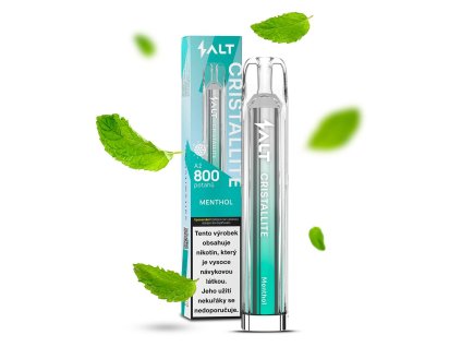Salt Cristallite Disposable Pod Kit (Menthol) intenzita nikotinu 20mg