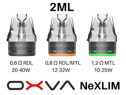 OXVA NeXLIM CL cartridge 2ml 3Pack
