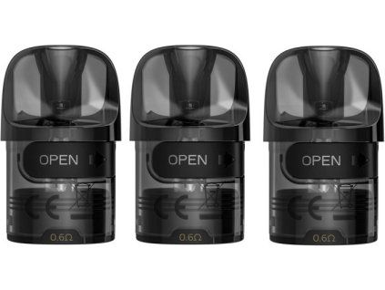 Lost Vape E Plus cartridge 3ml 3Pack (Odpor 0,6 ohm)