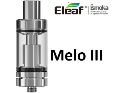 Eleaf Melo 3 clearomizer Stříbrná