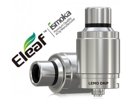 Eleaf Lemo Drip clearomizer Stříbrná