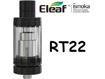Eleaf Melo RT 22 clearomizer Černá