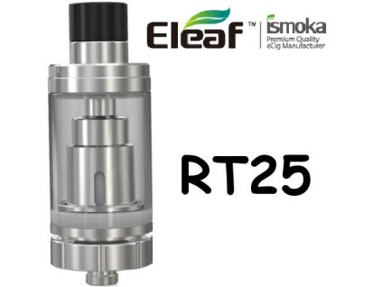 Eleaf Melo RT 25 clearomizer Stříbrná