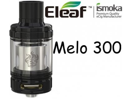 Eleaf Melo 300 clearomizer 6,5ml Černá