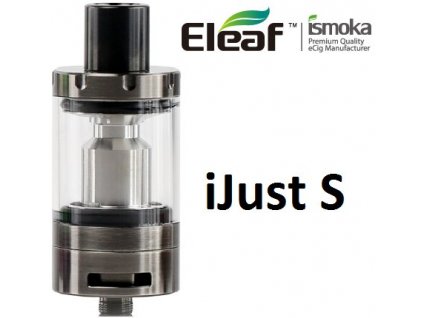 Eleaf iJust S clearomizer EC 0,3ohm Brushed Černá
