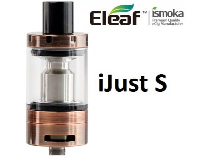 Eleaf iJust S clearomizer EC 0,3ohm Brushed Bronze
