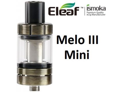 Eleaf Melo 3 Mini clearomizer Brushed Gunmetal