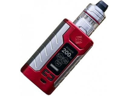 Wismec SINUOUS FJ200 grip 4600mAh Full Kit Červená