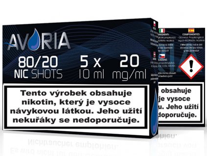 nic shot 80 20 avoria cz