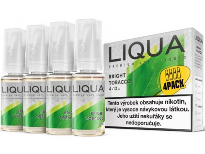 Liquid LIQUA Elements 4 Pack Bright tobacco 4x10ml-12mg (čistá tabáková příchuť)