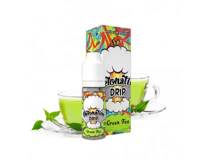 Příchuť Detonation Drip Green Tea (Osvěžující zelený čaj) 10ml