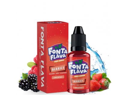 Příchuť Fonta Flava: Berries (Osvěžující červené plody) 10ml