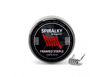 Spirálky od Karotky - CCH Framed Staple 0,3ohm (10ks)