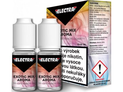 Liquid ELECTRA 2Pack Exotic Mix 2x10ml - 3mg (Mix exotického ovoce)