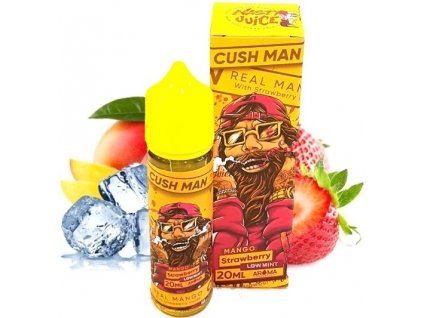 Příchuť Nasty Juice - CushMan S&V 20ml Strawberry Mango