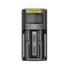 Multifunkční USB nabíječka baterií - Nitecore UMS2 LCD (2 sloty)