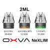 OXVA NeXLIM CL cartridge 2ml 3Pack
