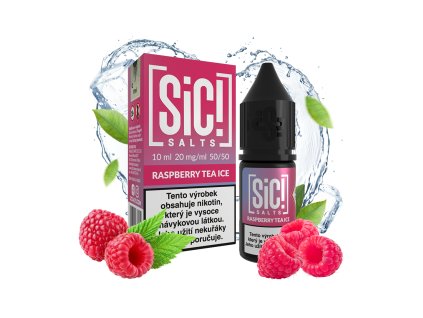 mockup raspberry tea ice