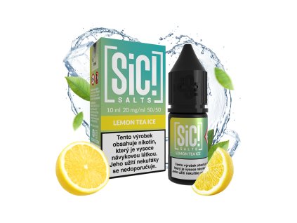 mockup lemon tea ice