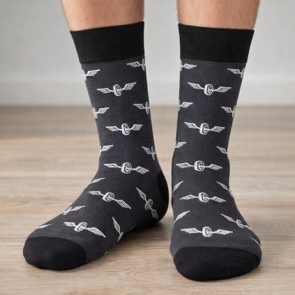 Ponožky - OKŘÍDLENÉ KOLO