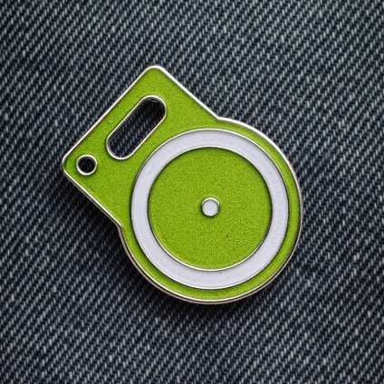 Kovový odznak - Terčík VLAKVEDOCÍ