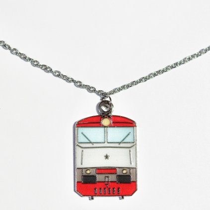 Náhrdelník - Bardotka (šedá)