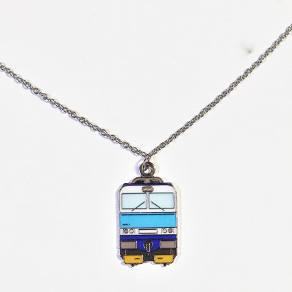 Náhrdelník - Krysa (modrá)