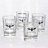 Shot glasses (4 pcs) - WINGED WHEEL