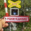 Keychain - POZOR VLAKOVEC
