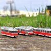 Paper models - PRAGUE TRAMS (5 pcs) 1:100