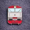 Metal pin - Bardotka (grey)