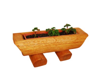 Dřevěný květináč 80 (40)cm